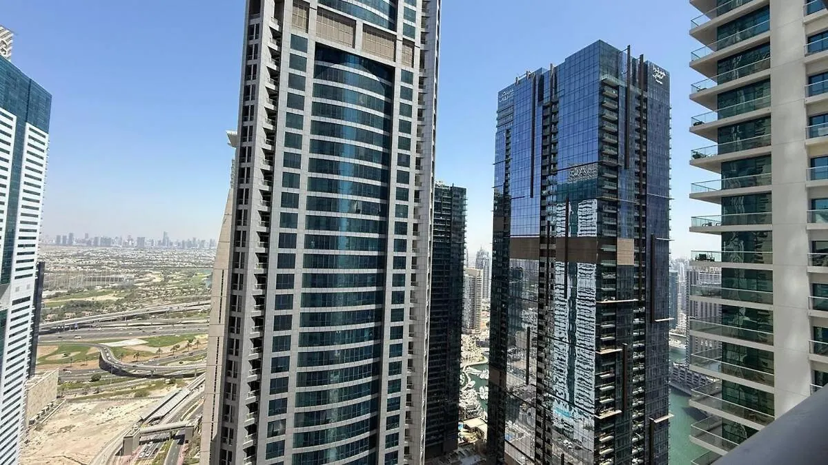 Lovely 1Br In Dubai Marina With Jlt And Partial Lake View Near Tram Apartment
